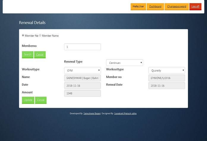 renew All Members Membership